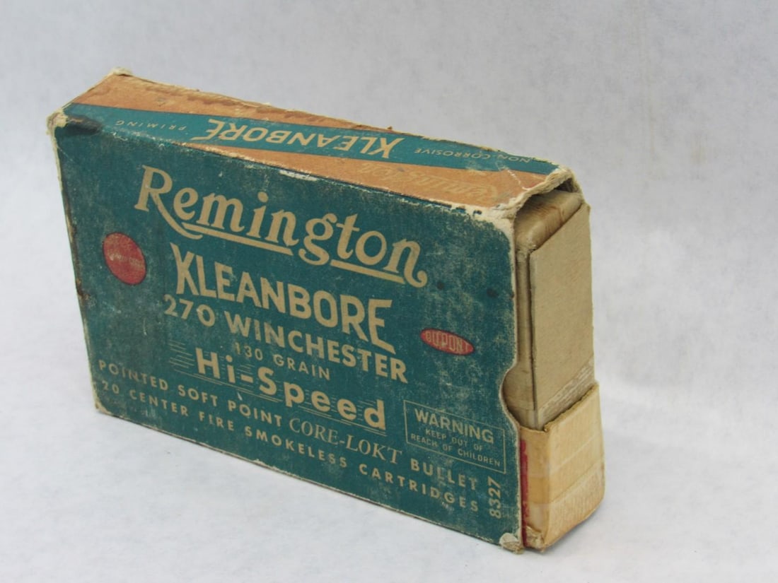 (1) Two Piece Box of Antique UMC 7mm Cartridges - 3