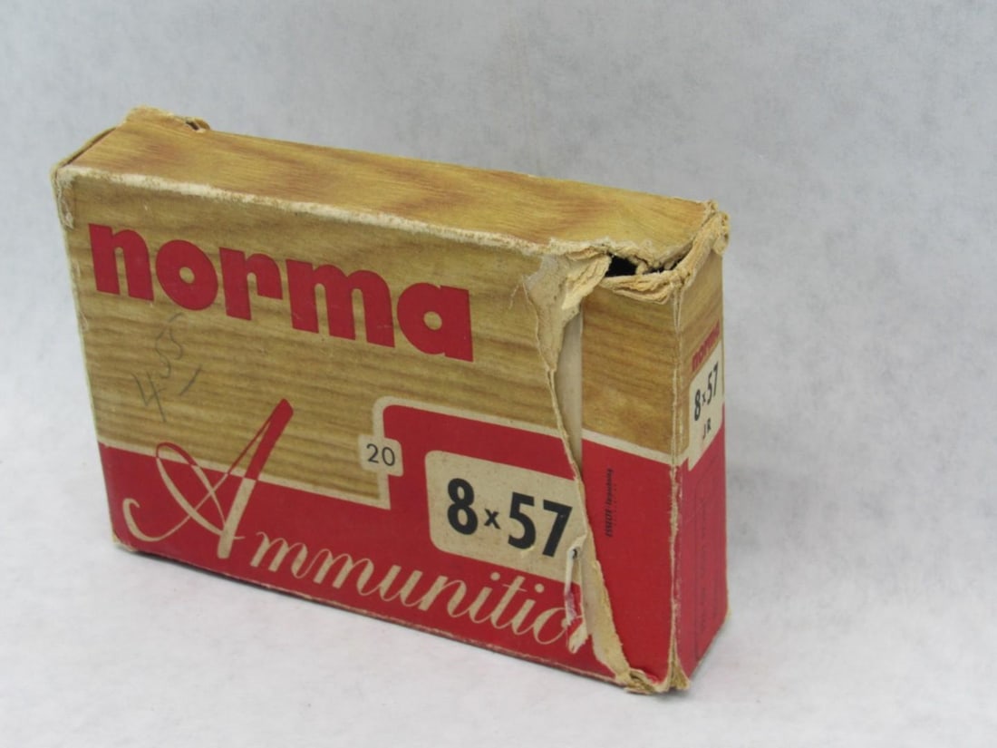 (12) Norma 8x57JR Match Cartridges - 3