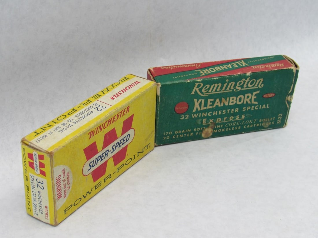 (2) Vintage .38 Winchester Special Cartridges Boxes - 2