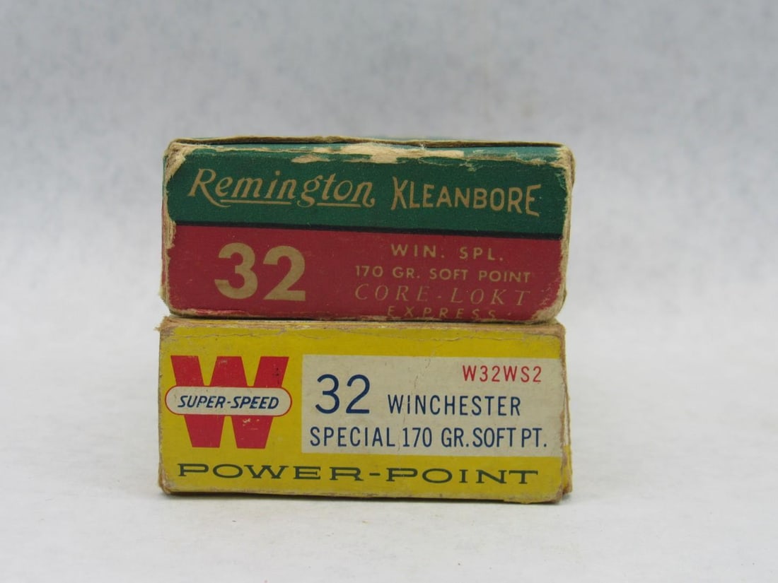 (2) Vintage .38 Winchester Special Cartridges Boxes - 4