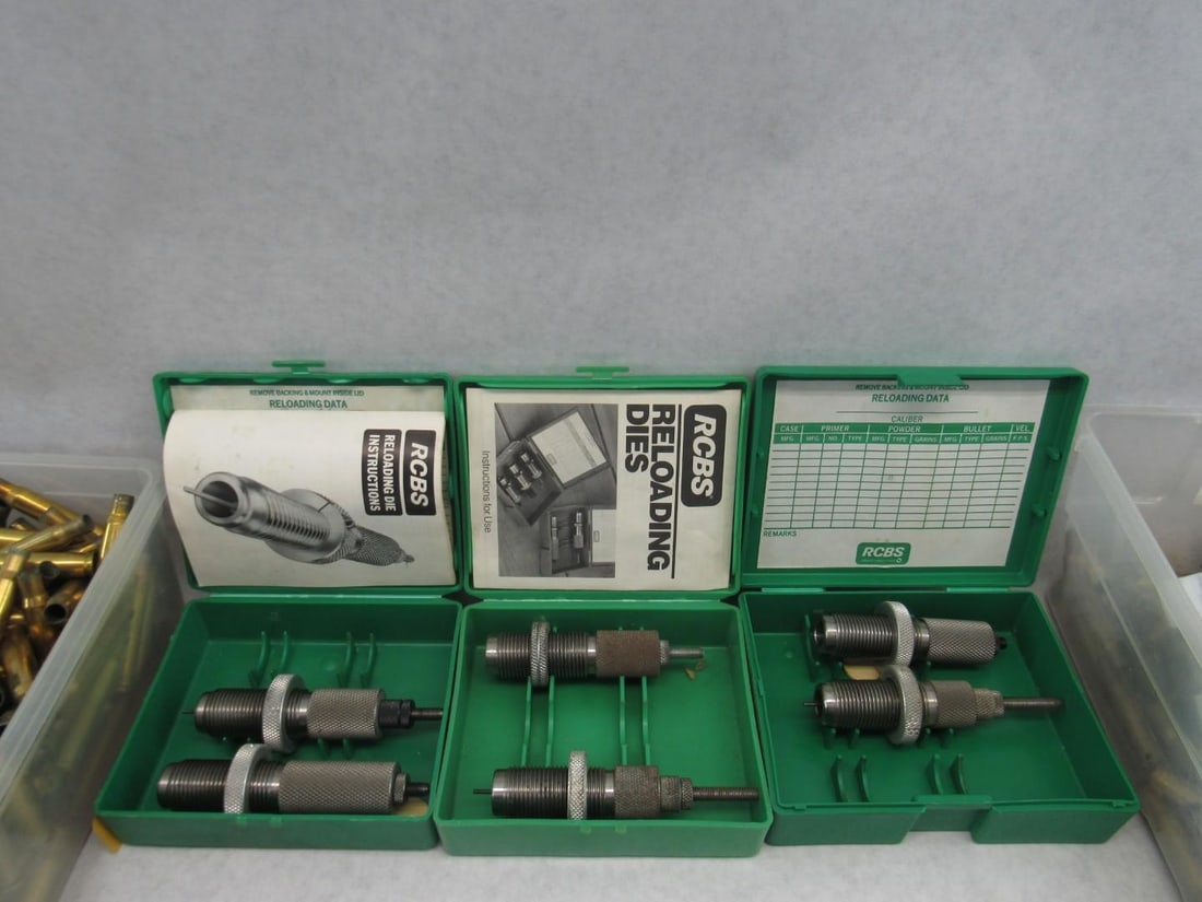 (3) Sets of Reloading Dies - 4