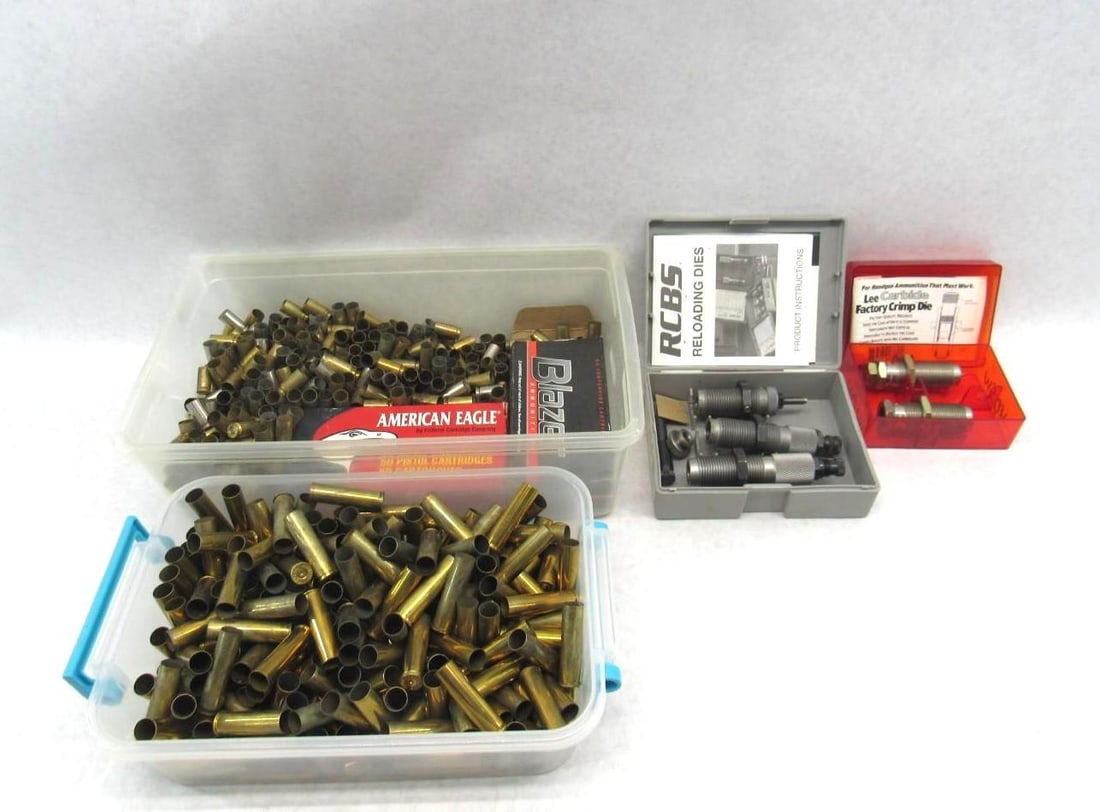 (2) Sets of Reloading Dies: .40S&W, .460 S&W & .460 S&W Brass & .40 S&W Brass 