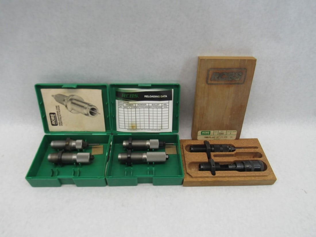 (3) Sets of Reloading Dies - 2