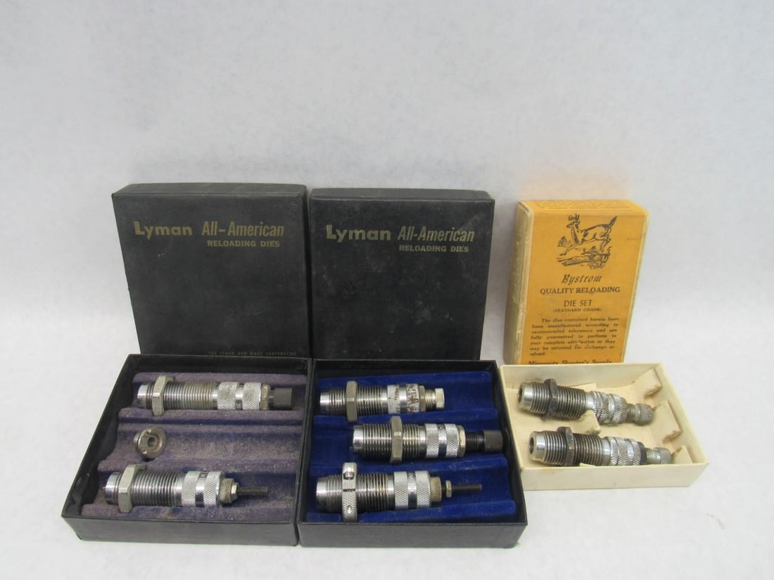 (3) Sets of Reloading Dies - 4