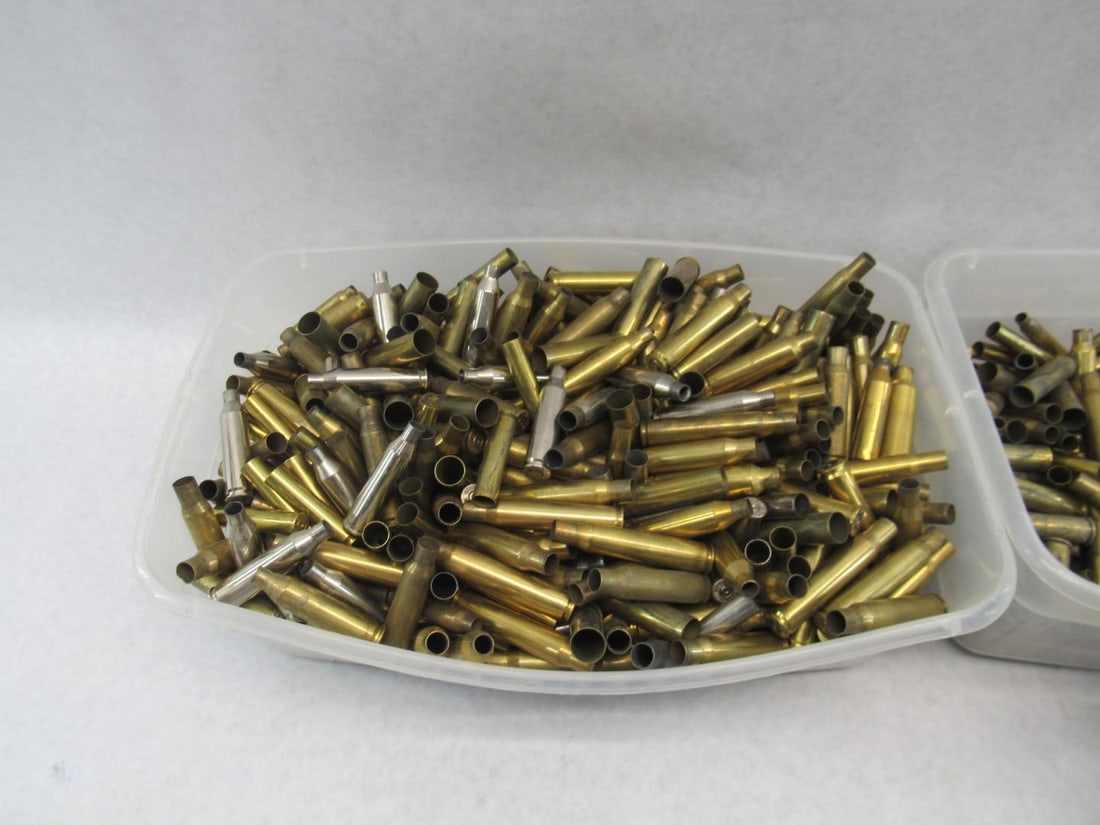 (10) Assorted Reloading Dies and Misc. Brass - 5