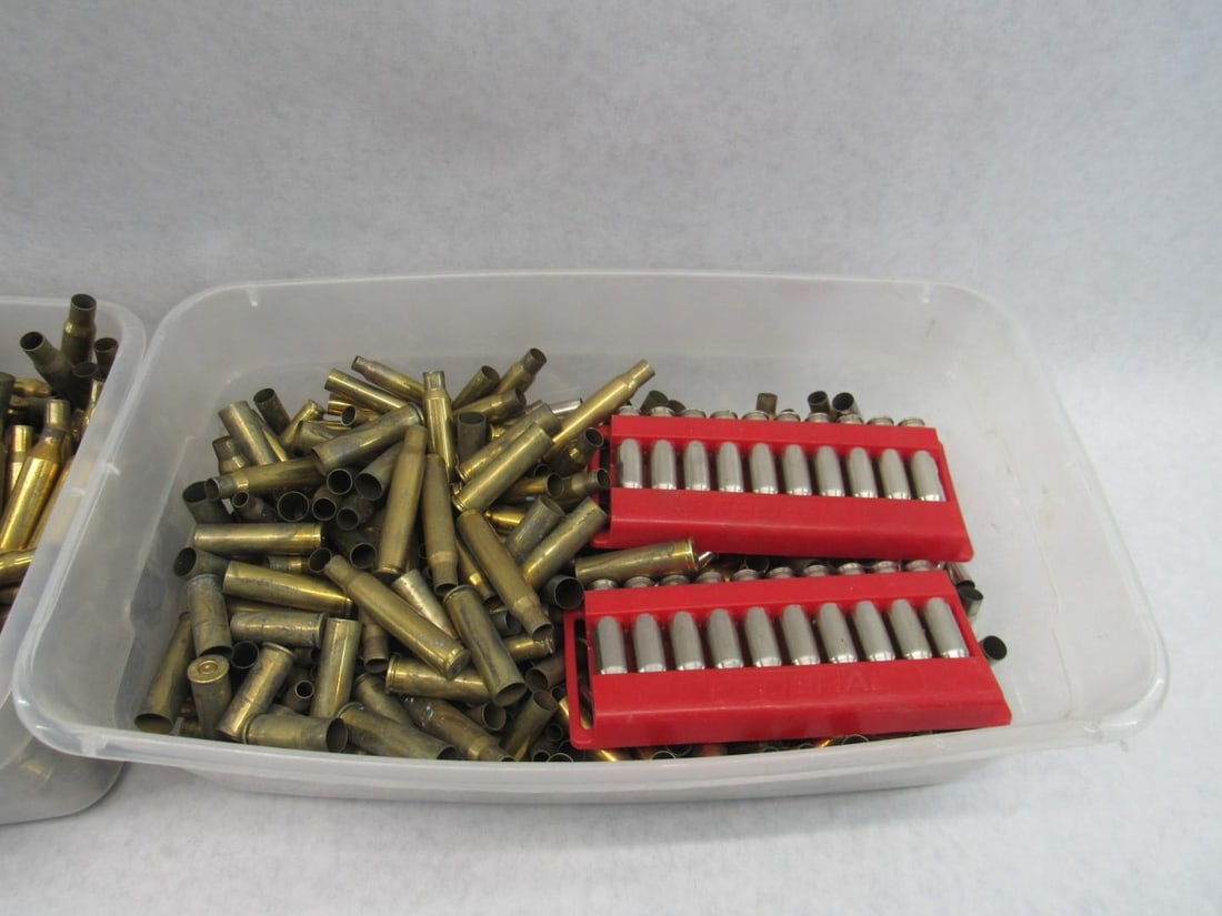 (10) Assorted Reloading Dies and Misc. Brass - 6