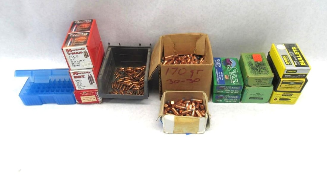 29lbs. +/- Assorted Bullets - 2