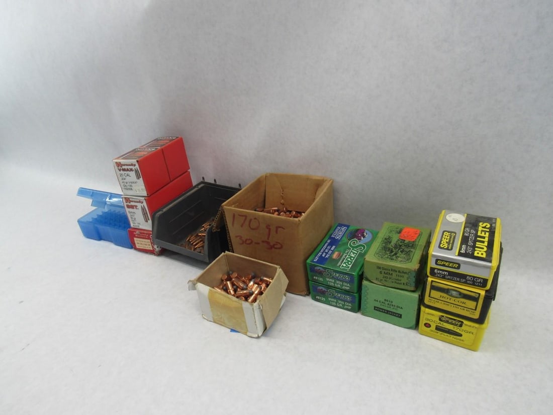 29lbs. +/- Assorted Bullets - 4