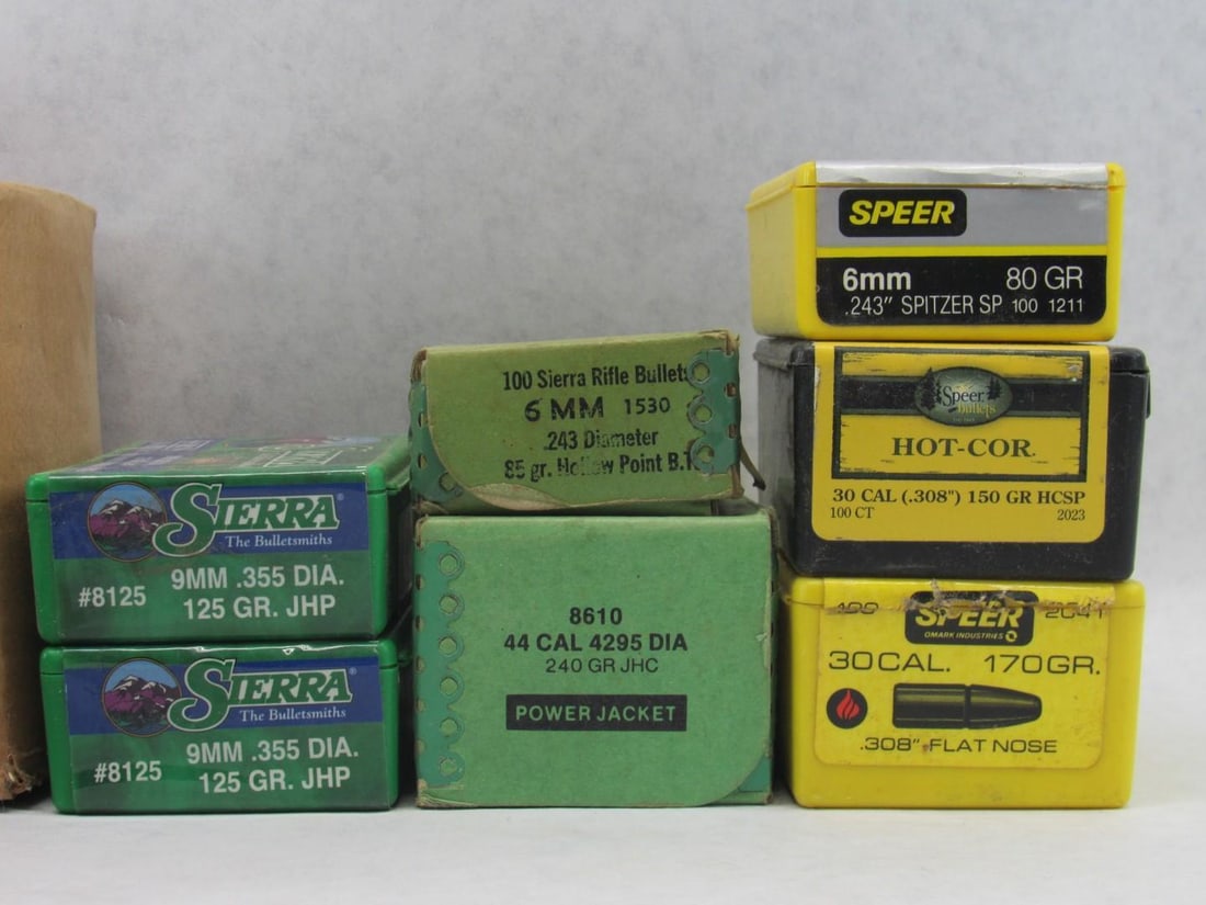 29lbs. +/- Assorted Bullets - 6