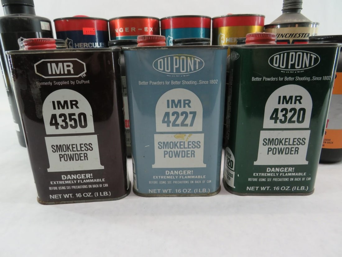 9lbs. +/- Assorted Gun Powder - 3