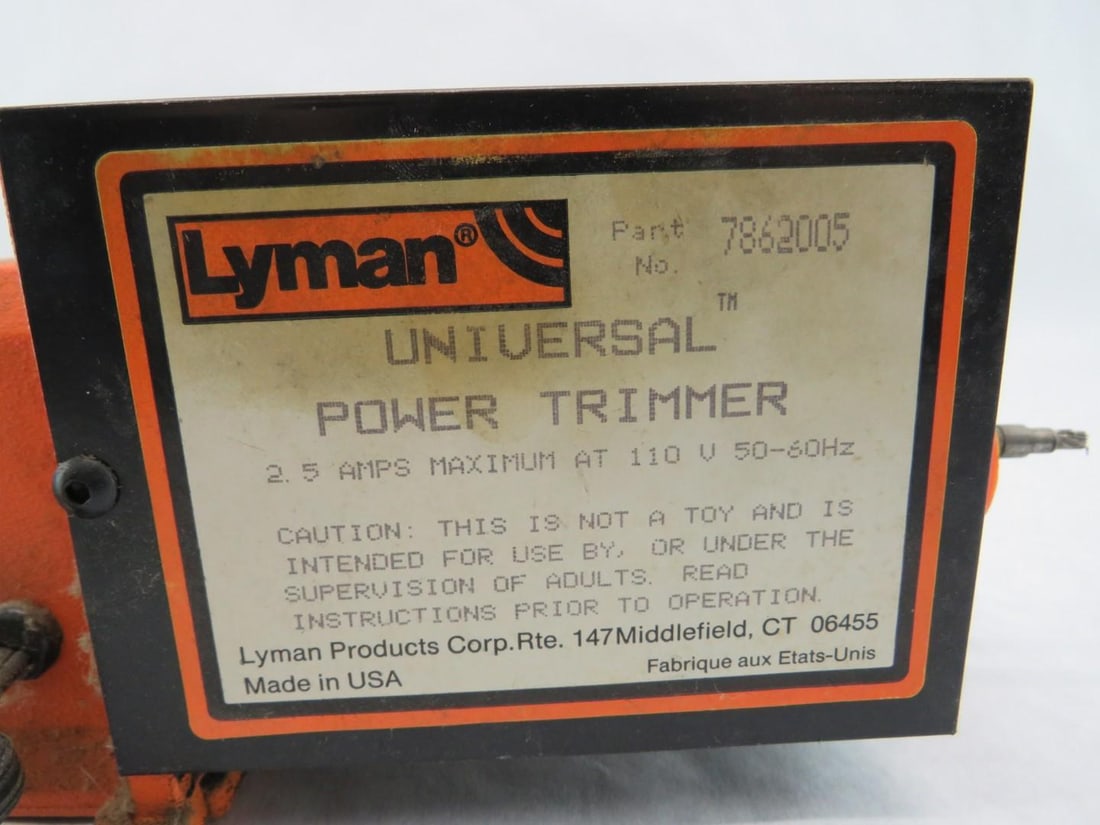 Lyman Power Universal Case Trimmer - 10