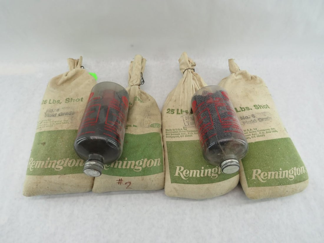 80+/- Pounds of Lead Shot: 2, 4, 6, 7 1/2 