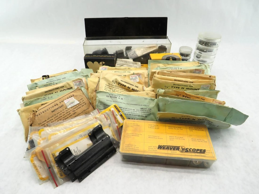 Scope Base, Rings, Mounts & Screws - 10