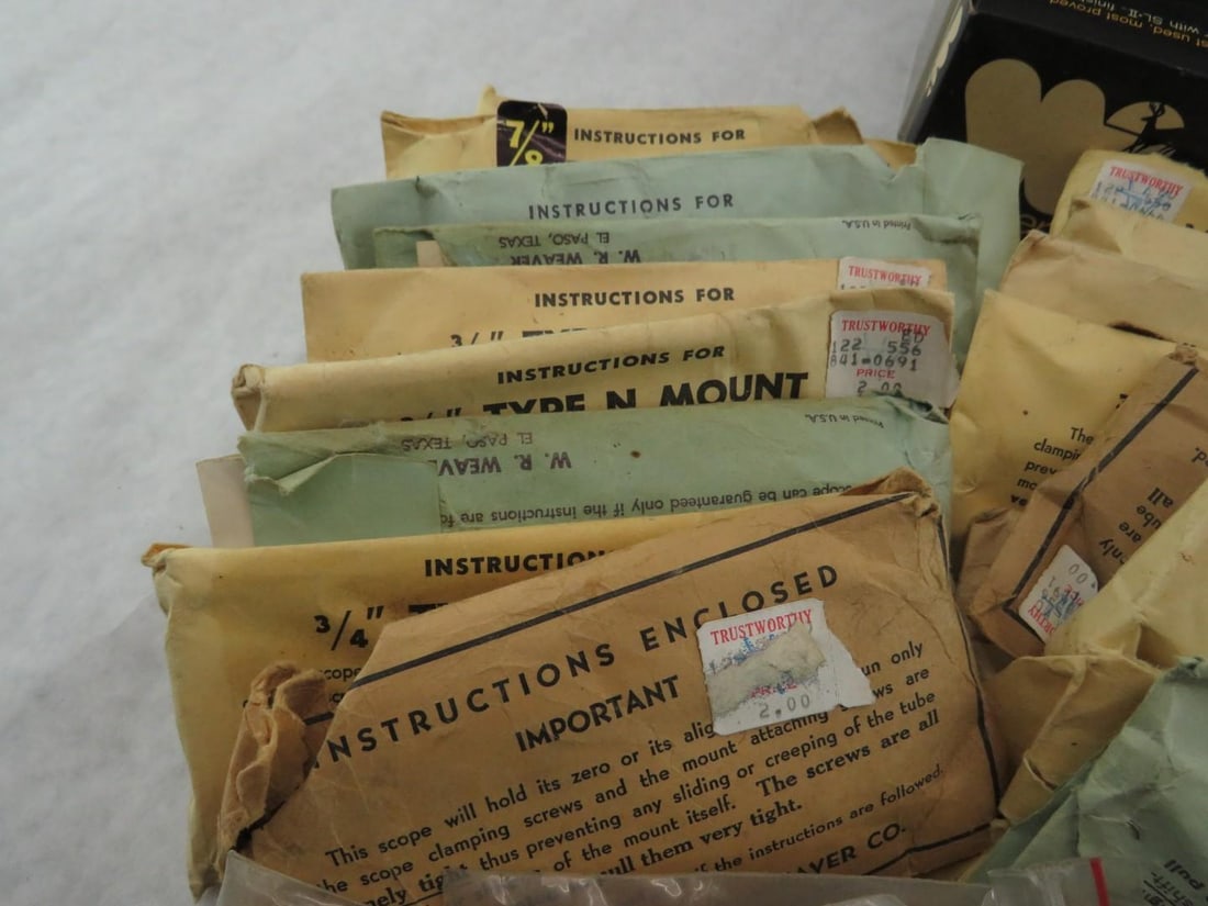 Scope Base, Rings, Mounts & Screws - 14