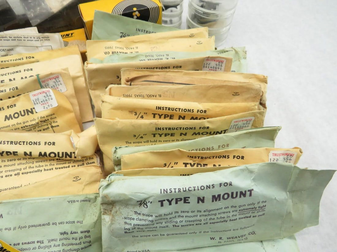 Scope Base, Rings, Mounts & Screws - 16