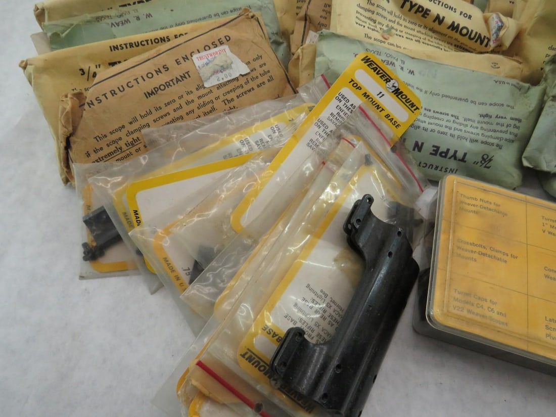 Scope Base, Rings, Mounts & Screws - 8