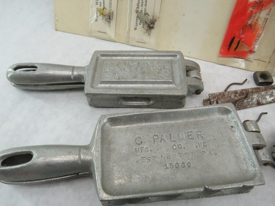 (6) Fishing Sinker Molds - 11