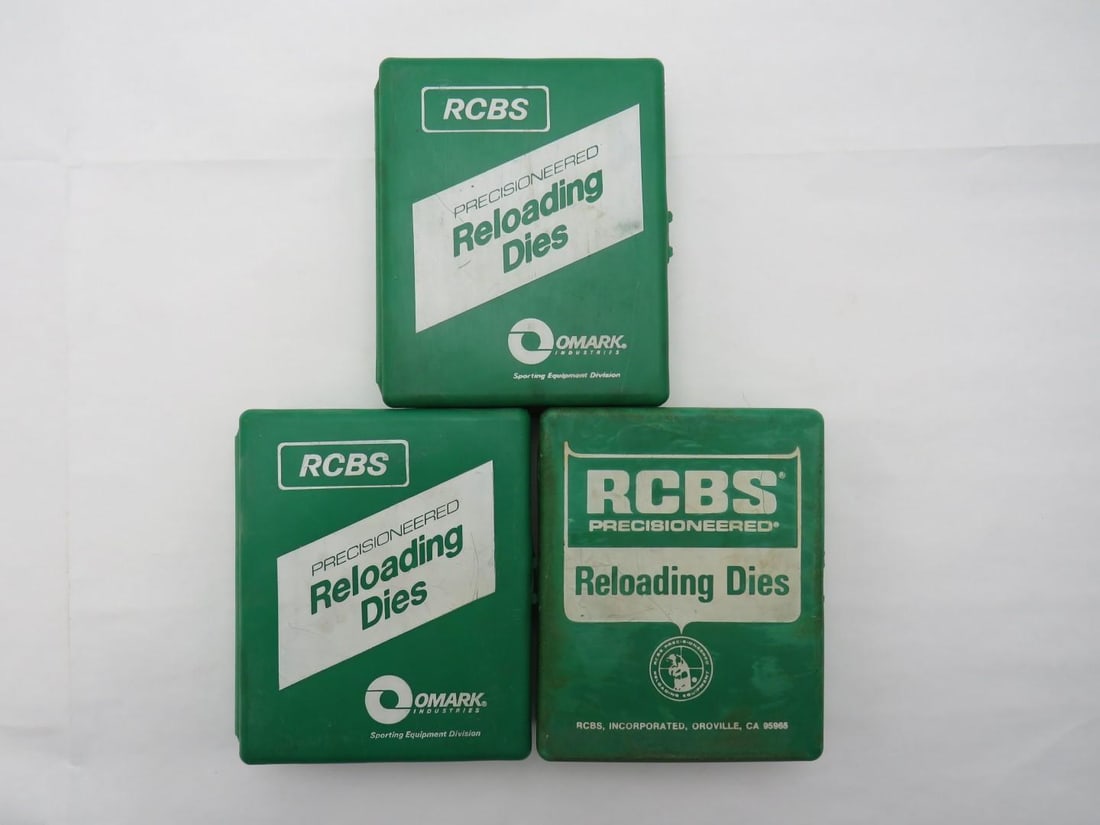 (3) Sets of Reloading Dies: .221 Rem.; 7mm Rem. Mag.; .44 Mag SWC 