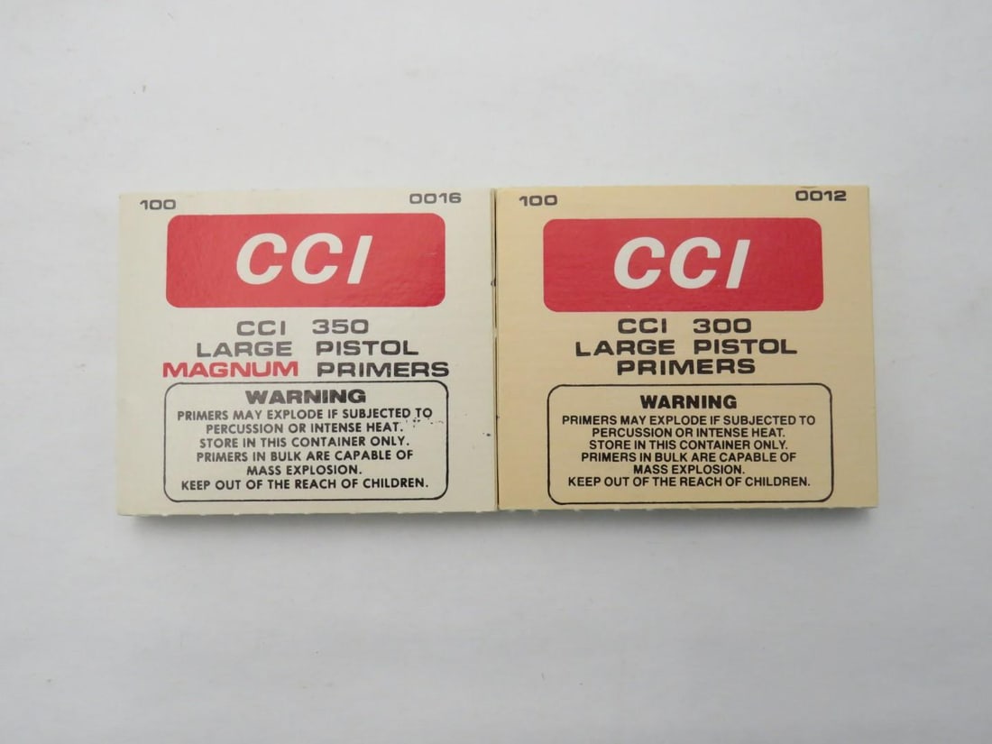(4400+/-) CCI Pistol Primers - 3