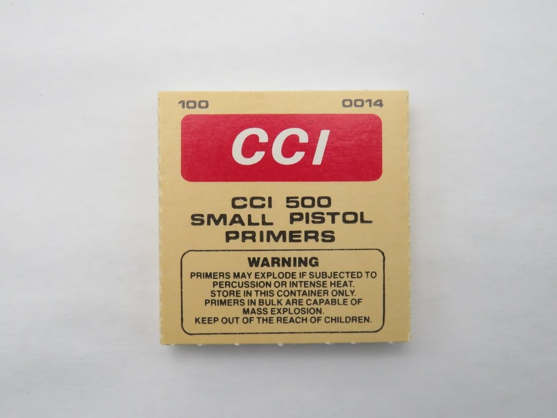 (2800+/-) CCI Small Pistol Primers - 3