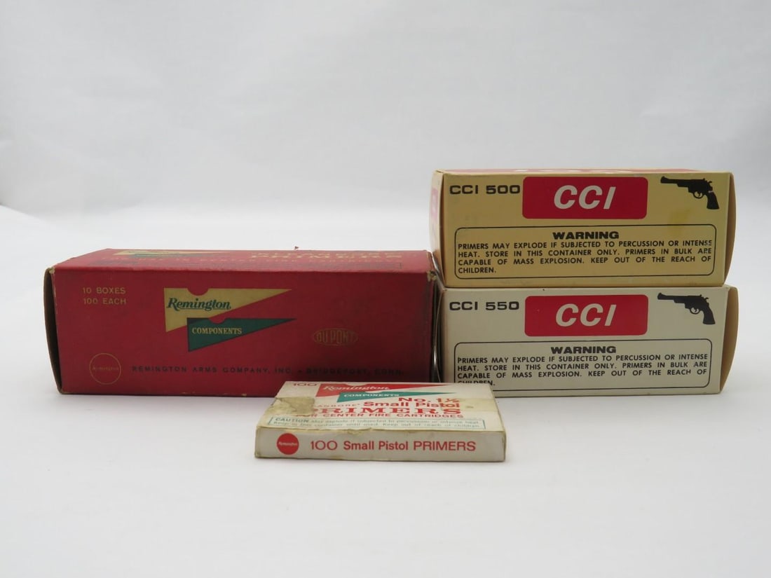 (2700+/-) Small Pistol Primers: some magnum 