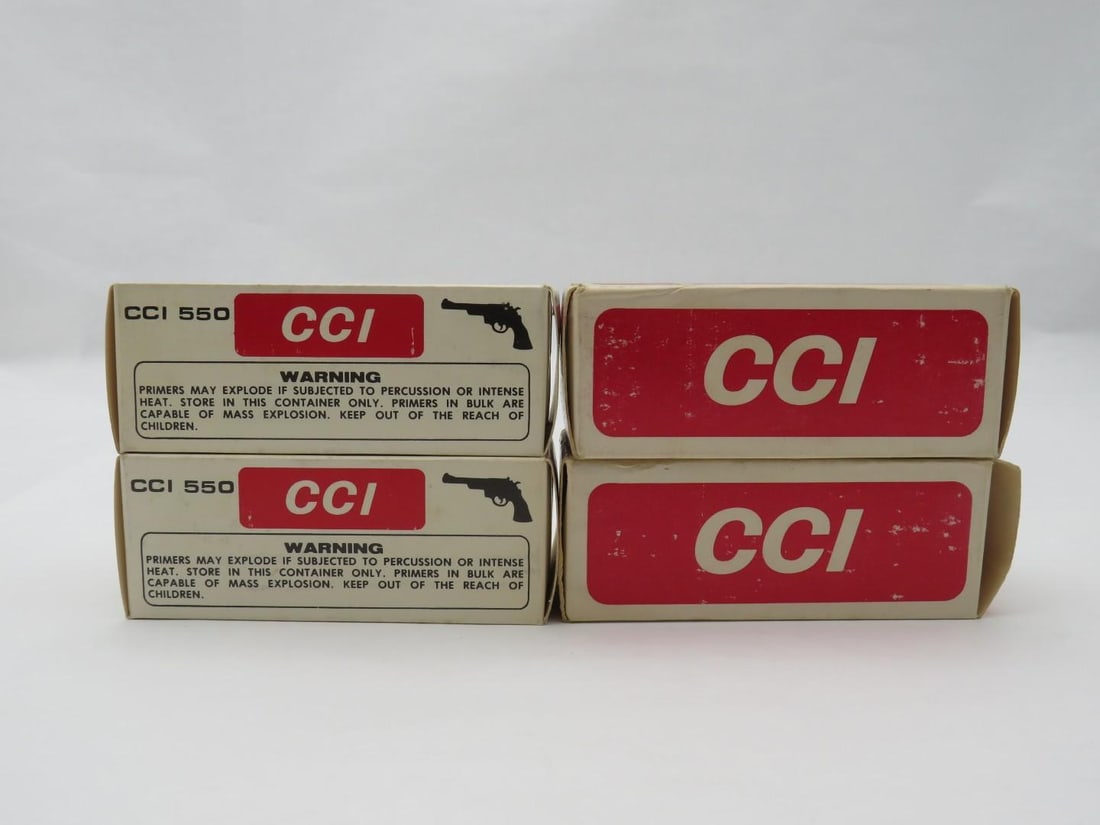 (3200+/-) CCI Small Pistol Magnum Primers - 2