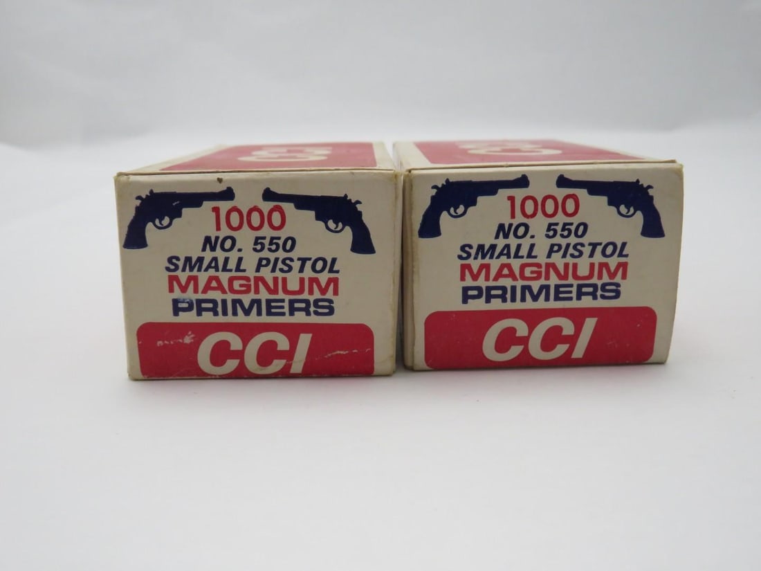 (3200+/-) CCI Small Pistol Magnum Primers - 5