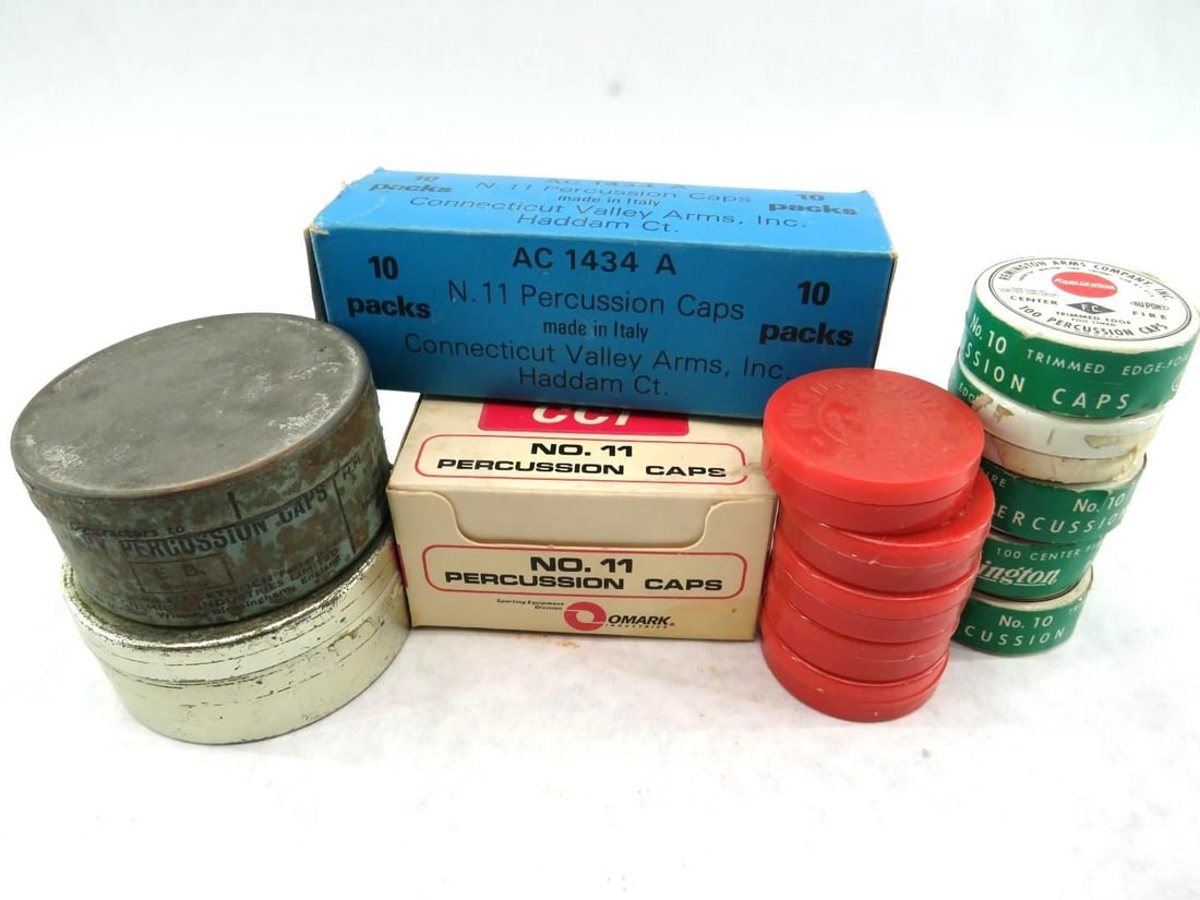 (2700+/-) Percussion & Musket Caps - 3