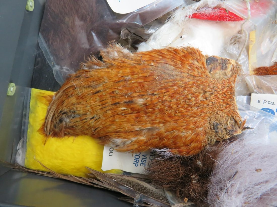 (5) 2 Steel Drawer Cabinets of Fly Tying Supplies and Equipment - 19