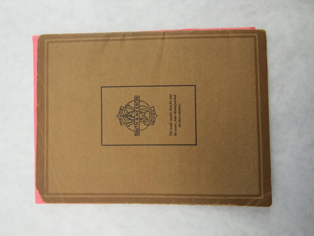 Antique Smith & Wesson Catalog D 3 - 2