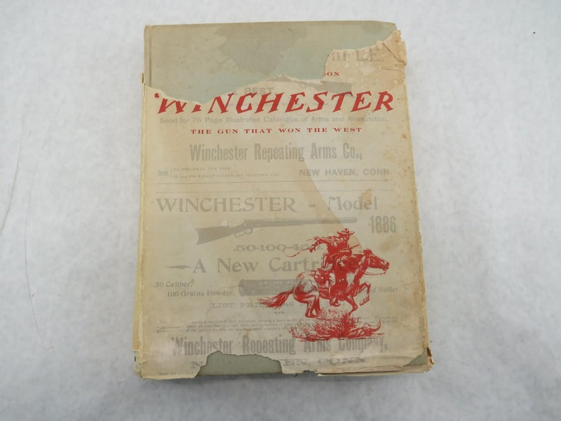 "Winchester": Harold F. Williamson; stamped inside cover with previous owner info. 