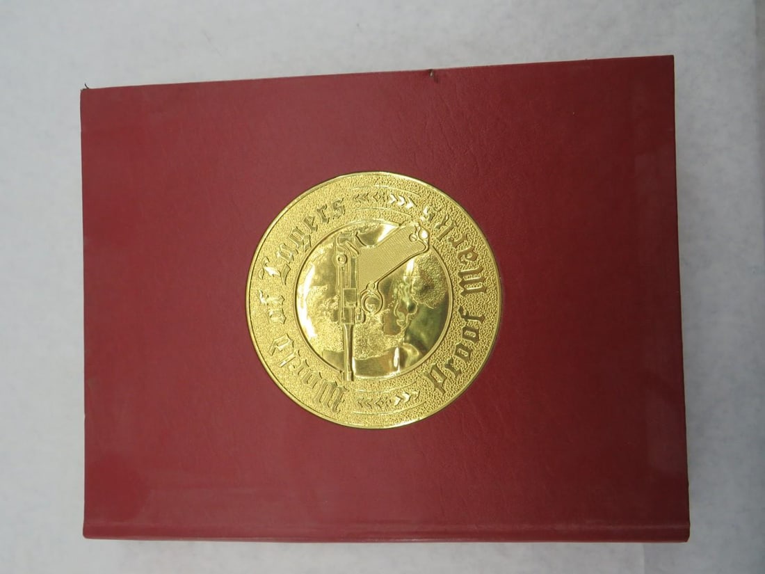 "World of Lugers Proof Marks": Sam Costanzo; signed by the author; stamped inside cover with previous owner info. 