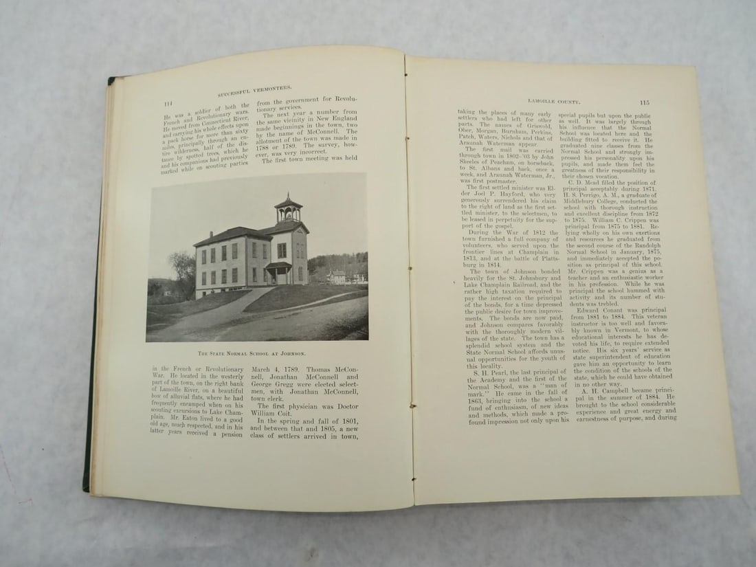 "Successful Vermonters Lamoille, Franklin and Grand Isle Counties" - 4