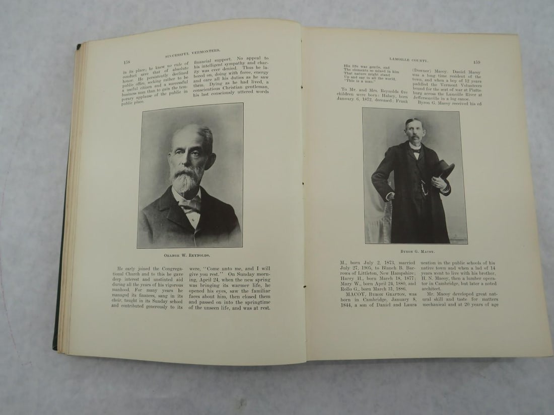 "Successful Vermonters Lamoille, Franklin and Grand Isle Counties" - 6