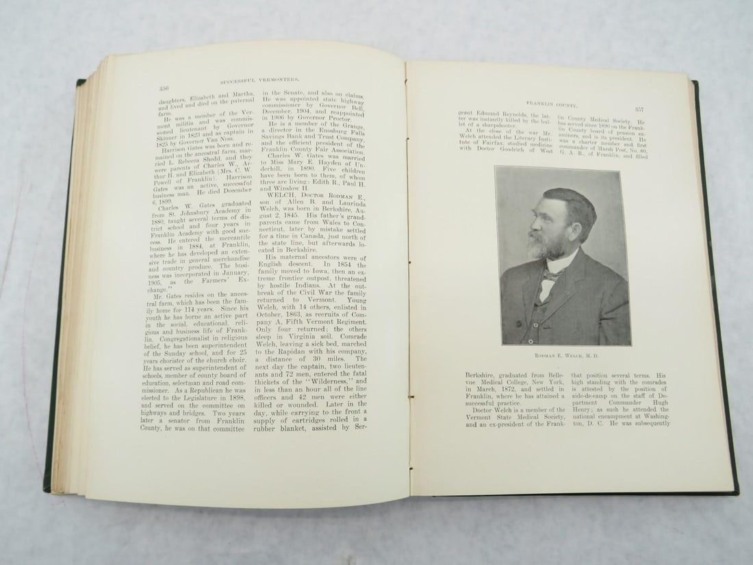 "Successful Vermonters Lamoille, Franklin and Grand Isle Counties" - 7