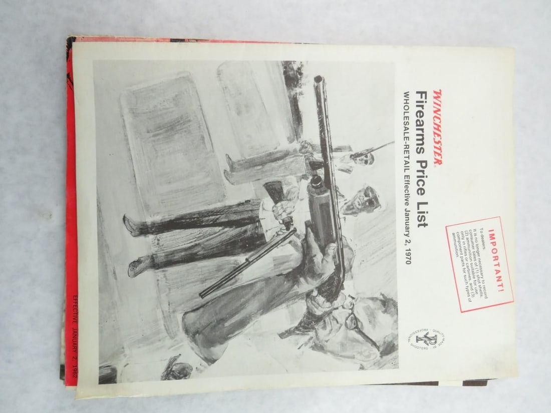 Vintage Winchester Catalogs and Ephemera - 7