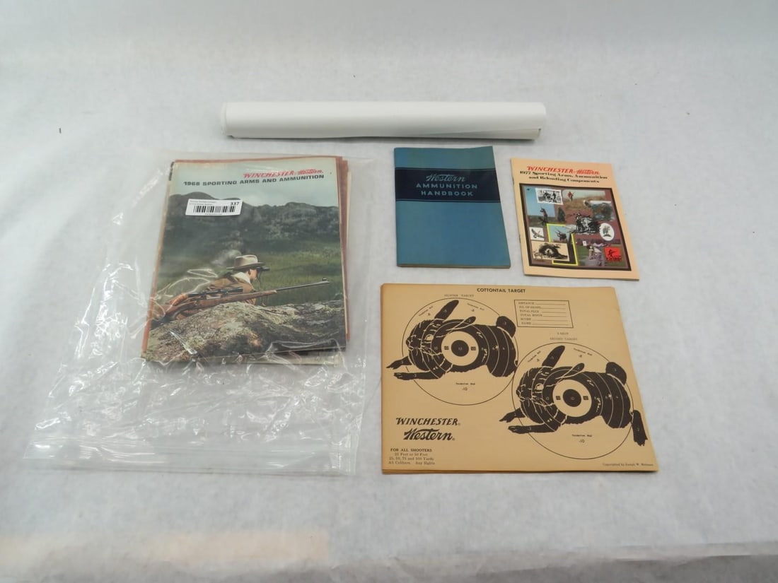 Vintage Winchester and Western Catalogs and Ephemera: Vintage Winchester and Western Catalogs and Ephemera