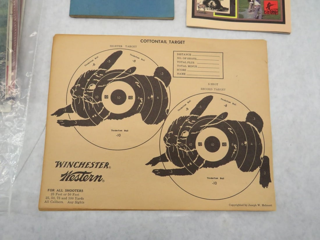 Vintage Winchester and Western Catalogs and Ephemera - 2