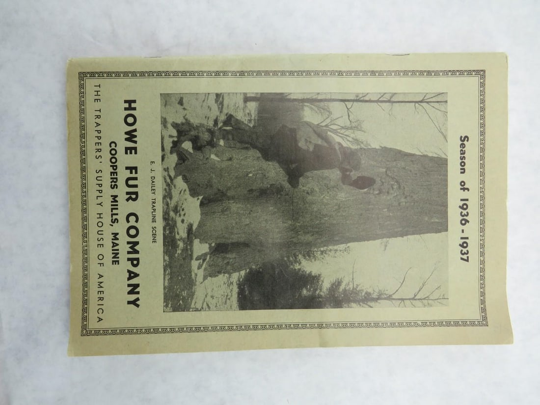 Howe Fur Company Catalog: 1936-1937 