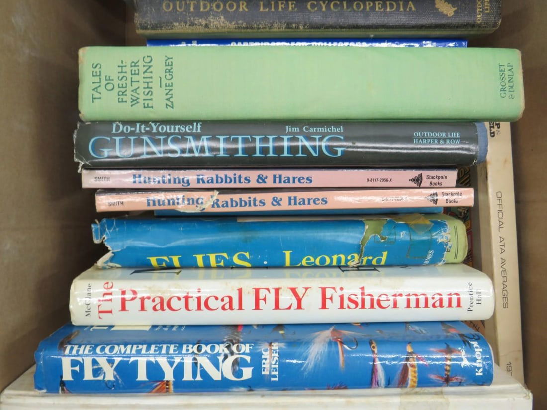 (22+) Fishing and Gun Related Books and Ephemera - 5