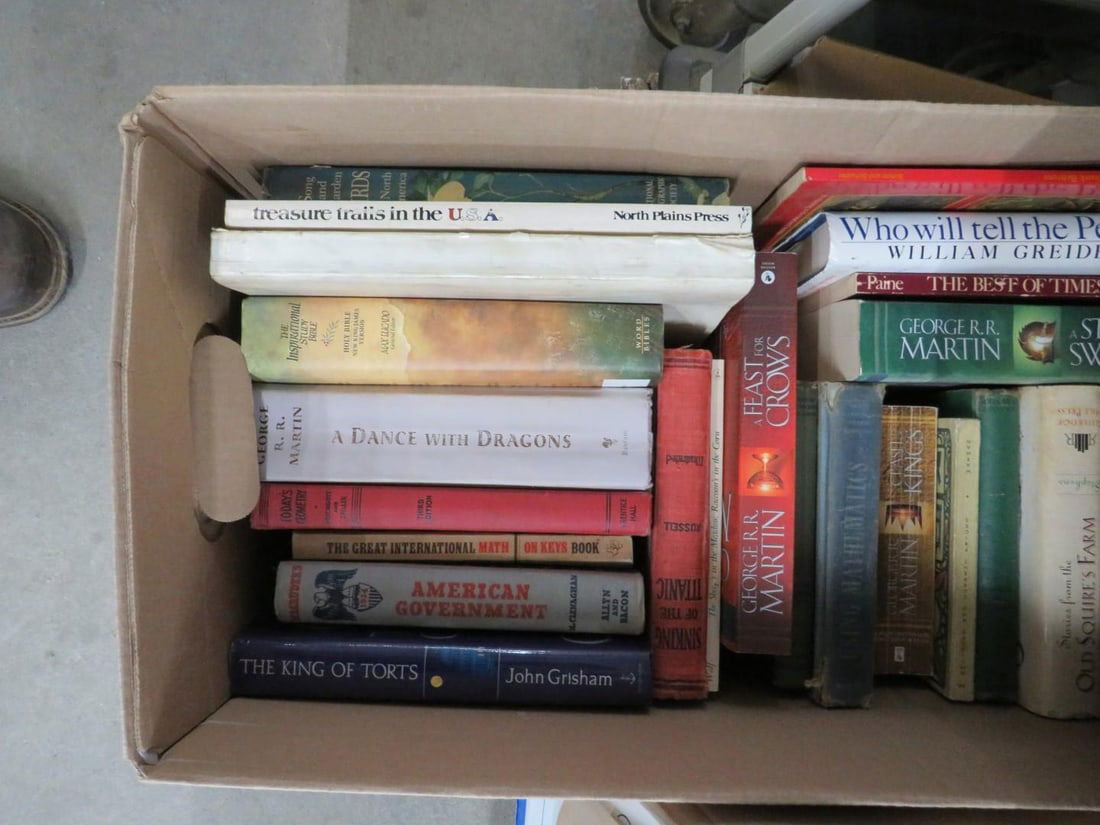 (4) Boxes of Books (1 of 20)