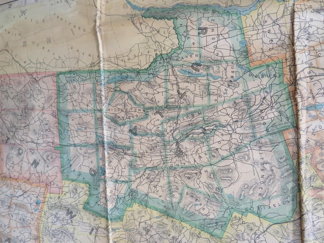 1902 Map of Vermont - 11