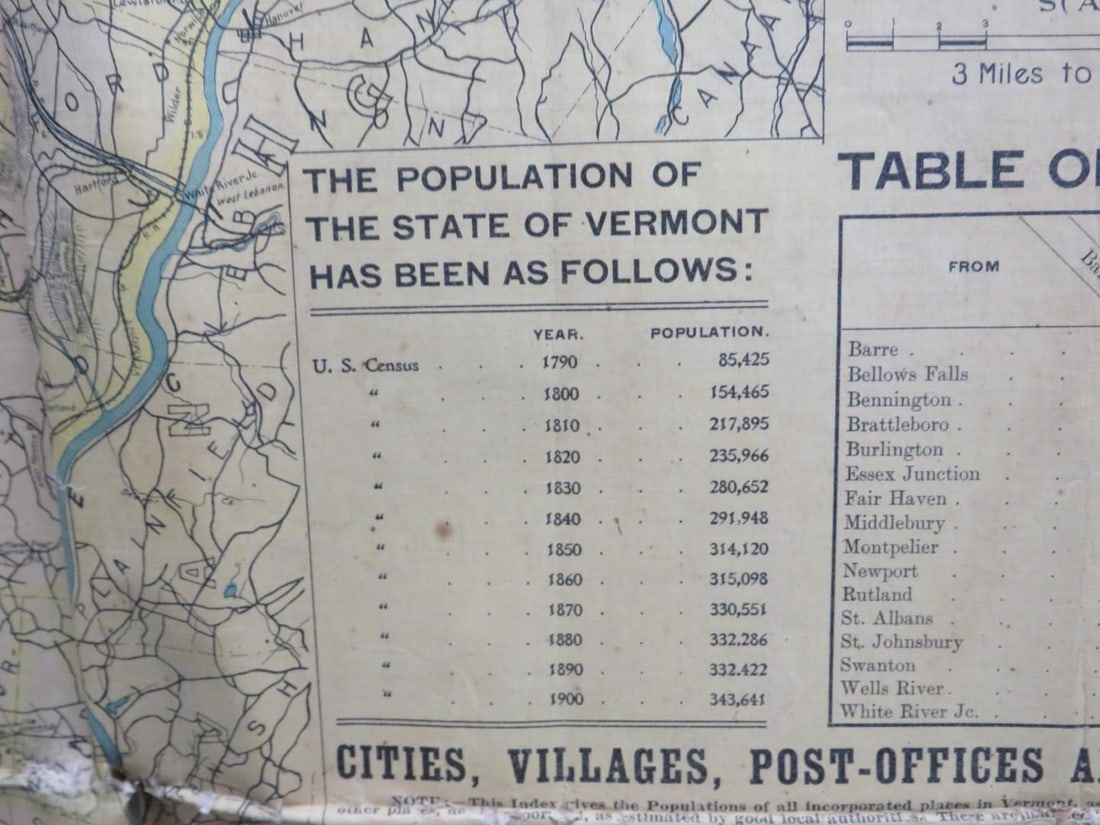 1902 Map of Vermont - 16