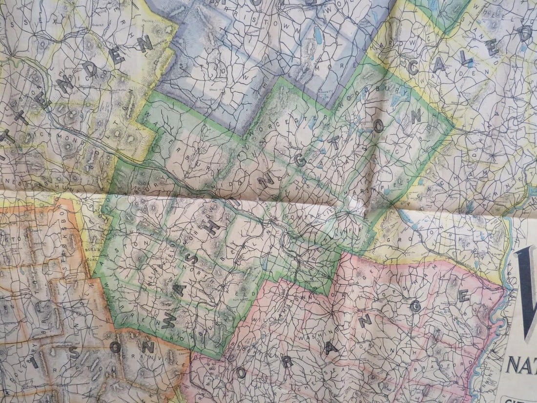 1902 Map of Vermont - 6