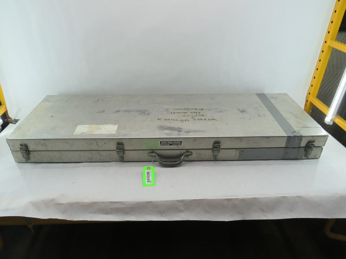 Lewiston Welding and Fabrication Aluminum Long Gun Case: Lewiston Welding and Fabrication Aluminum Long Gun Case