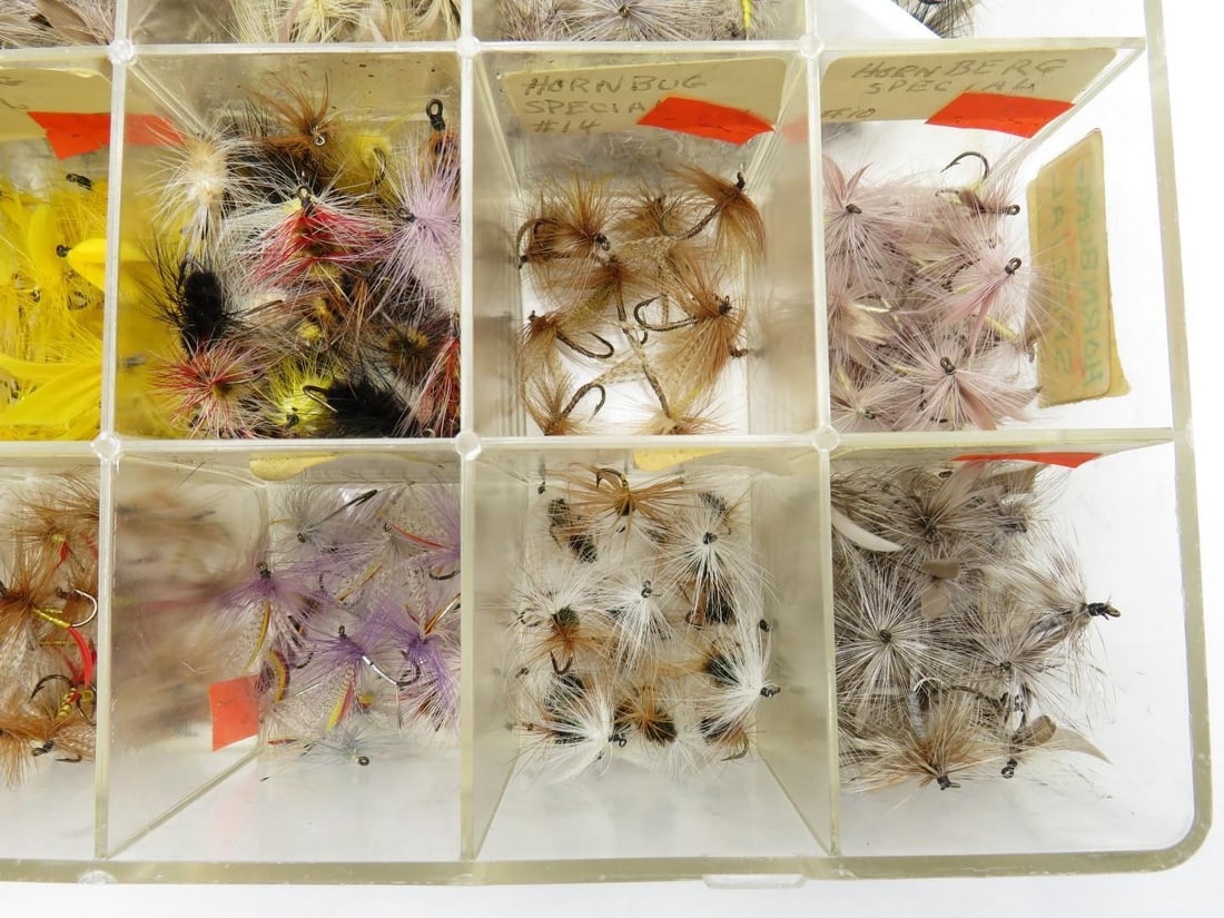 Large Lot of Dry Fishing Flies - 3