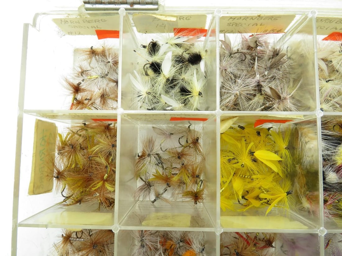Large Lot of Dry Fishing Flies - 5