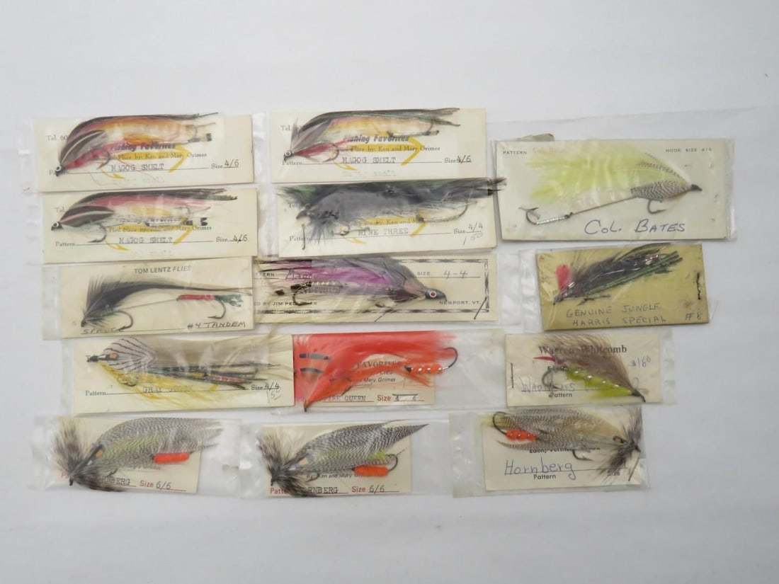 (14) Streamer Fishing Flies - 2