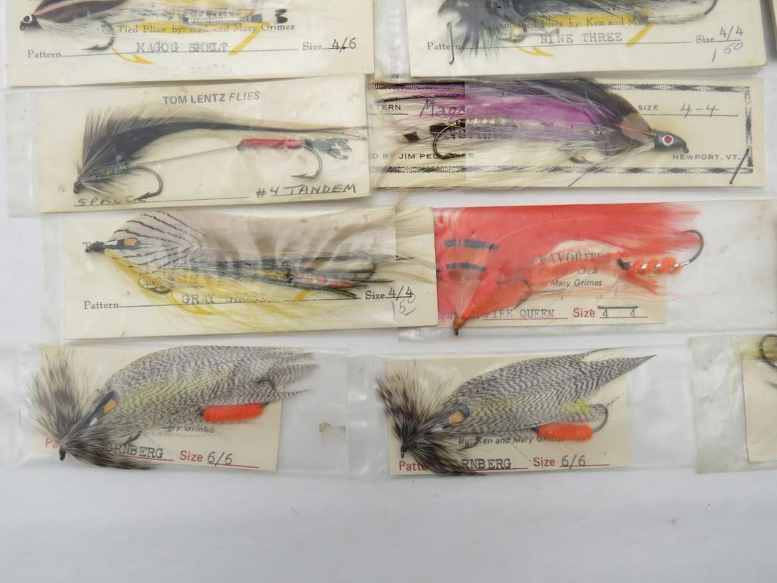 (14) Streamer Fishing Flies - 4