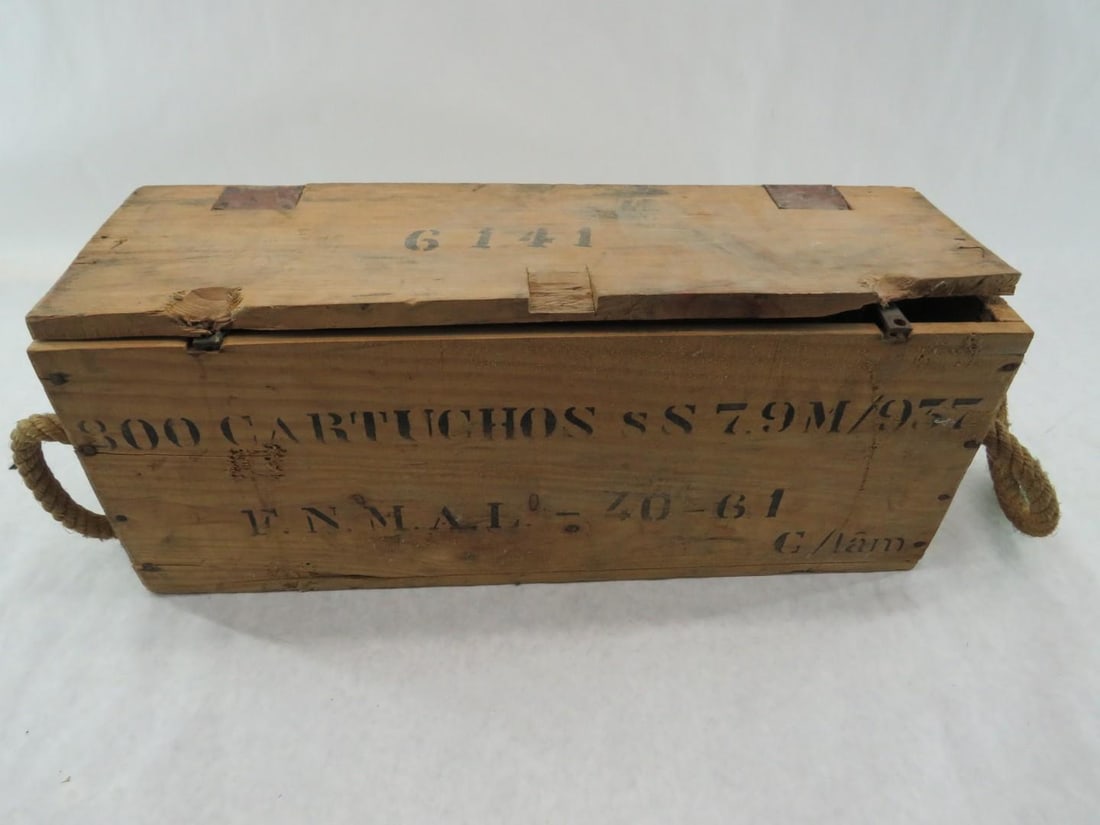(213) 7.62 NATO Cartridges in Wood Crate - 8